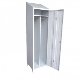 Armadio in lamiera verniciata versione spogliatoio monoposto