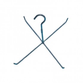 Cârlig pivotant în formă de stea din inox