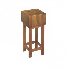 Butuc din lemn cu suport din lemn