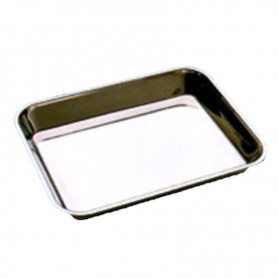 Vassoio in acciaio Inox senza griglia