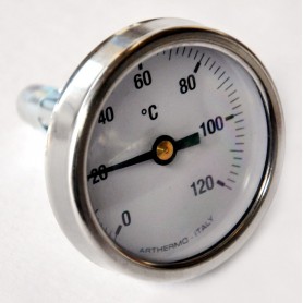 Termometro per sterilizzatori con punta in acciaio