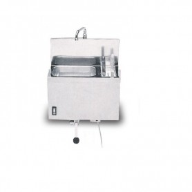 Chiuvetă cu sterilizator din inox